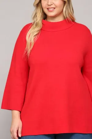 The Margaret Sweater in Red