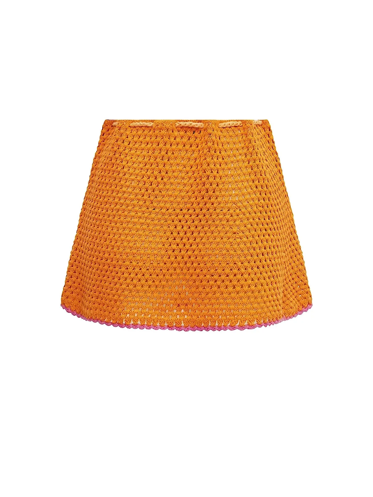 The Mini Crochet Skirt