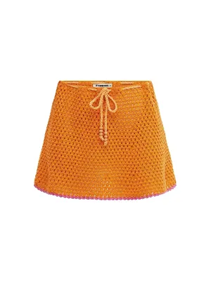The Mini Crochet Skirt