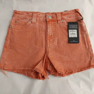 True Religion Brand Jeans Maisie High Rise Shorts Salmon Bisque NWT $129