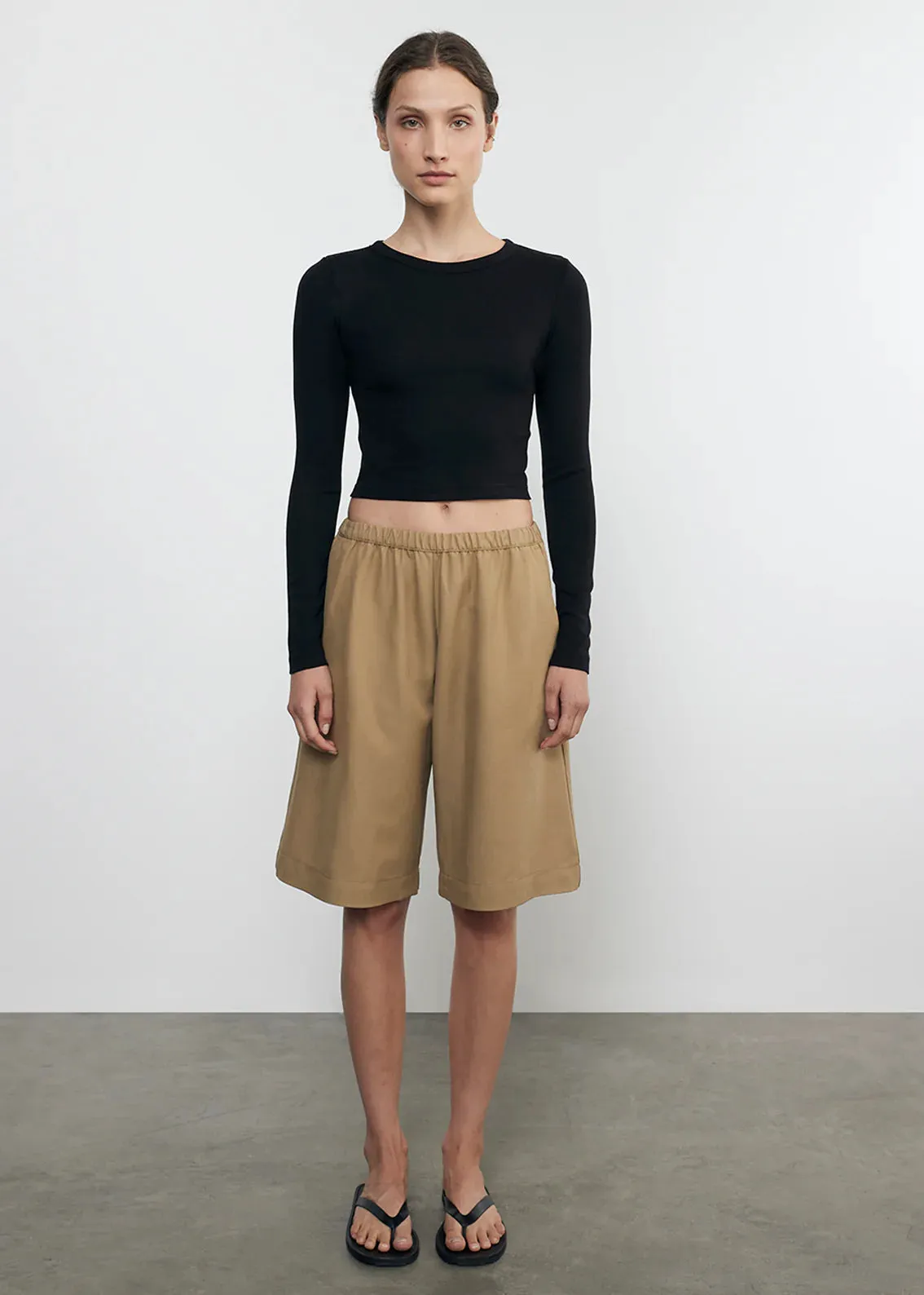 TWILL BERMUDA SHORT
