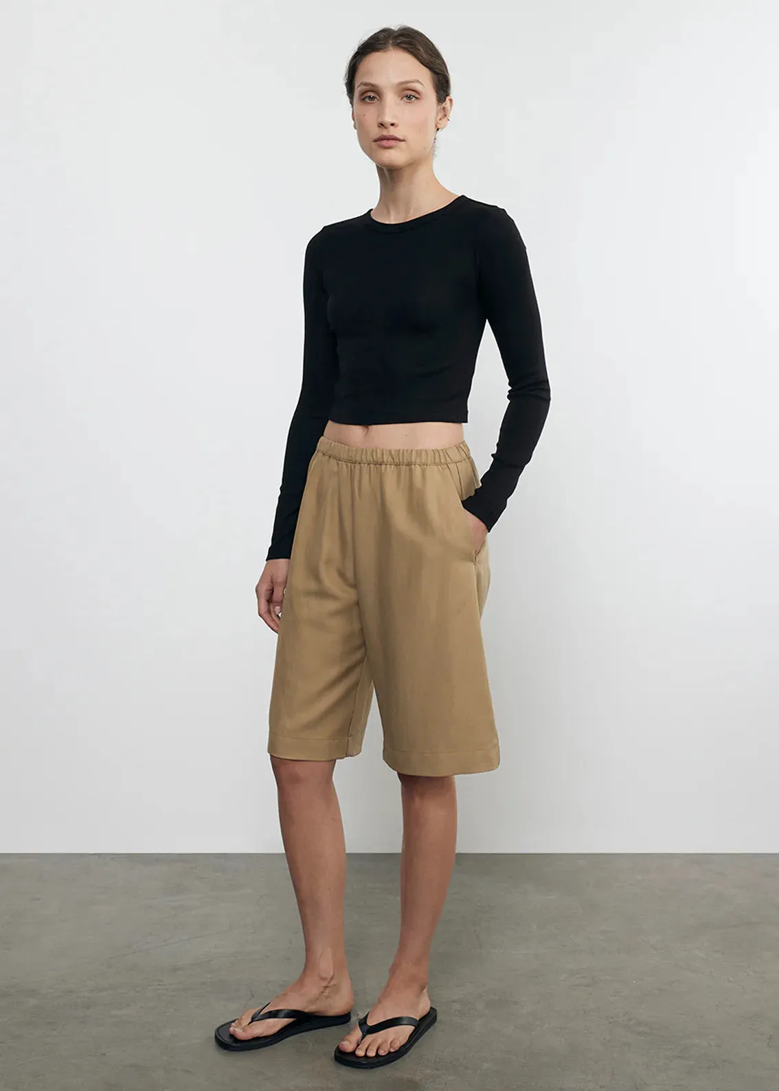 TWILL BERMUDA SHORT