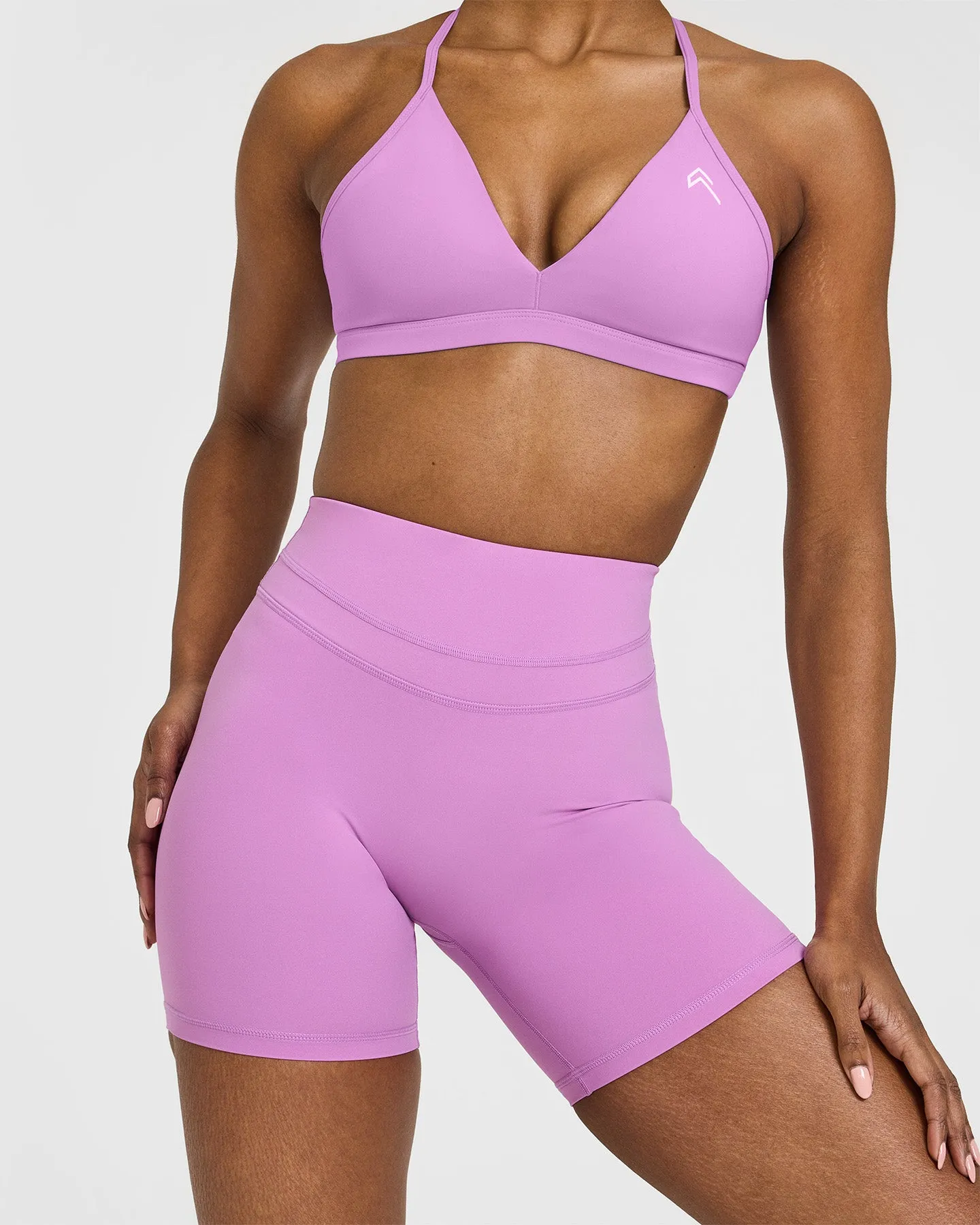 Unified High Waisted Shorts 6" | Orchid Purple