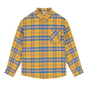 Urban Plaid Colorblock Shirt