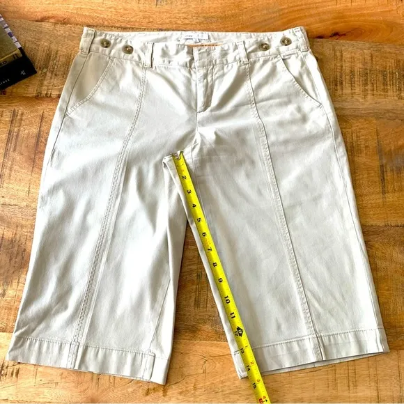 Vince women's khaki bermuda shorts Size 10