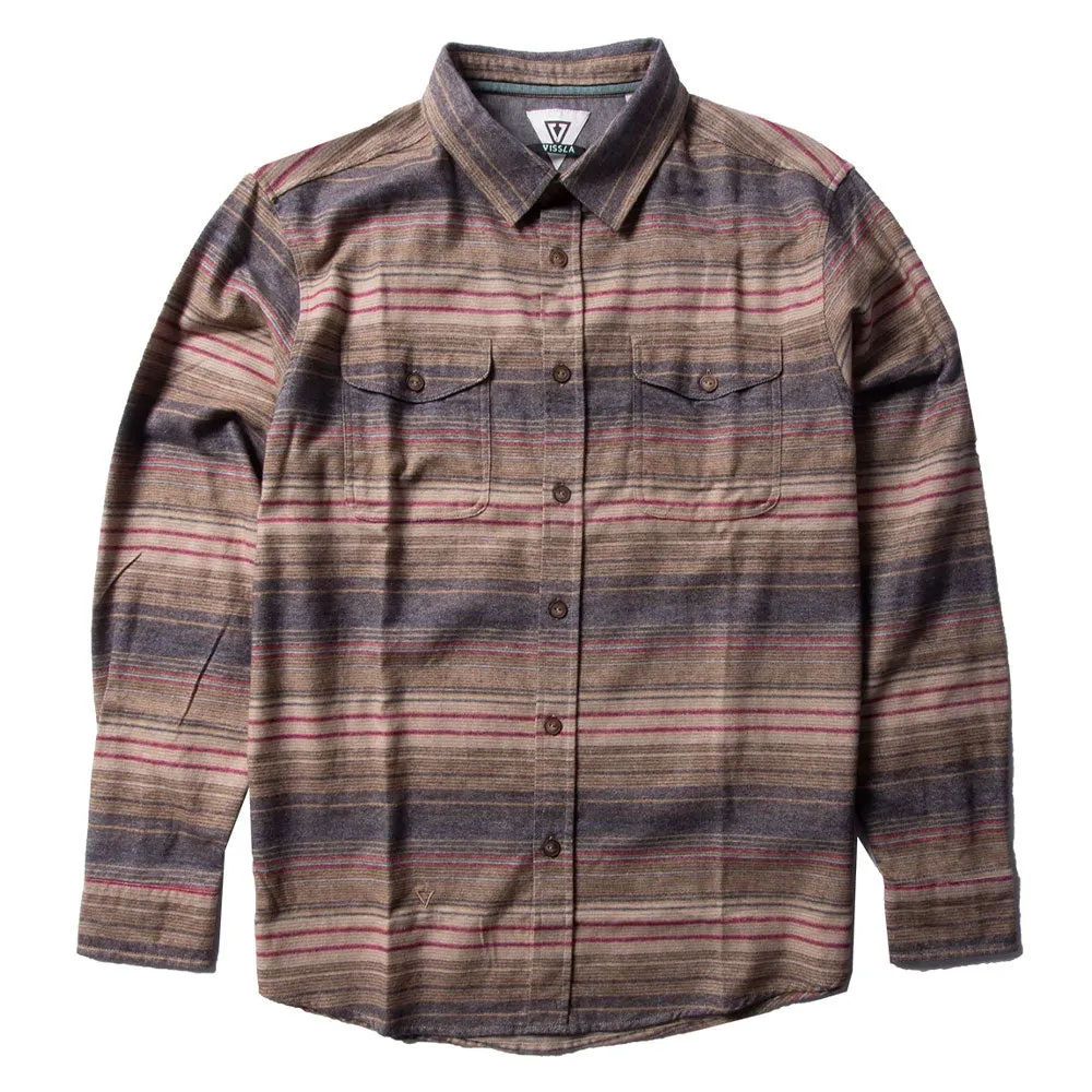 Vissla Central Coast Long Sleeve Flannel Shirt