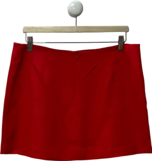 White Fox Red Nothing Matters Mini Skirt UK XL