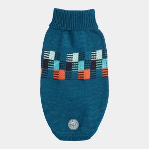 Winter Sailor Dog Sweater | Dark Blue