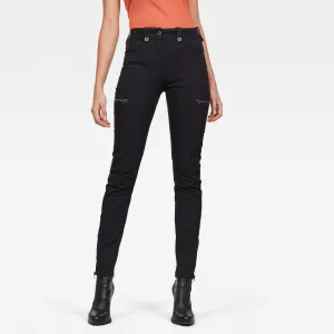Women’s Cargo pants black skinny