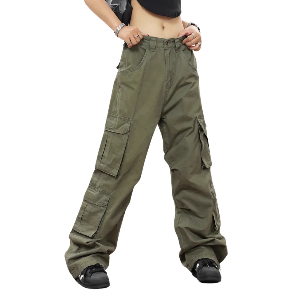 Women's Vintage Hottie Straight-Leg Cargo Pants