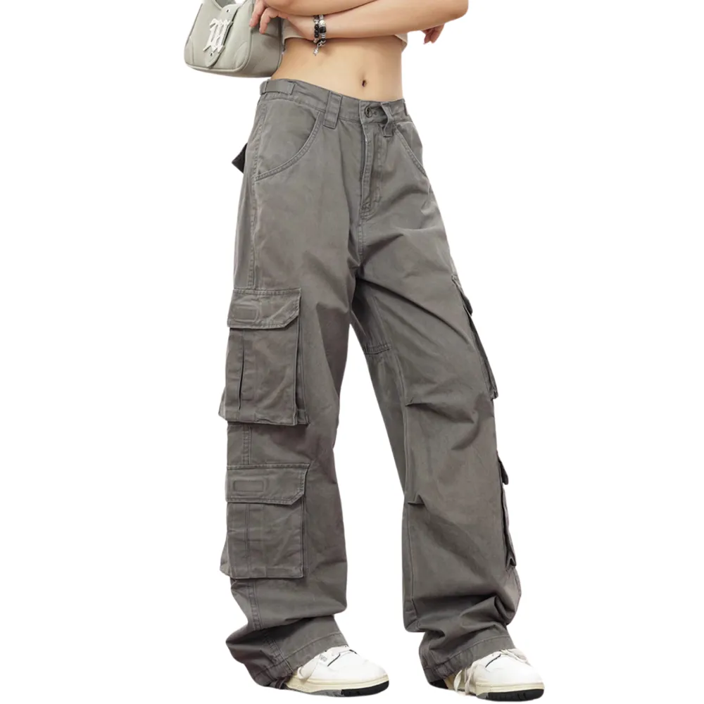Women's Vintage Hottie Straight-Leg Cargo Pants