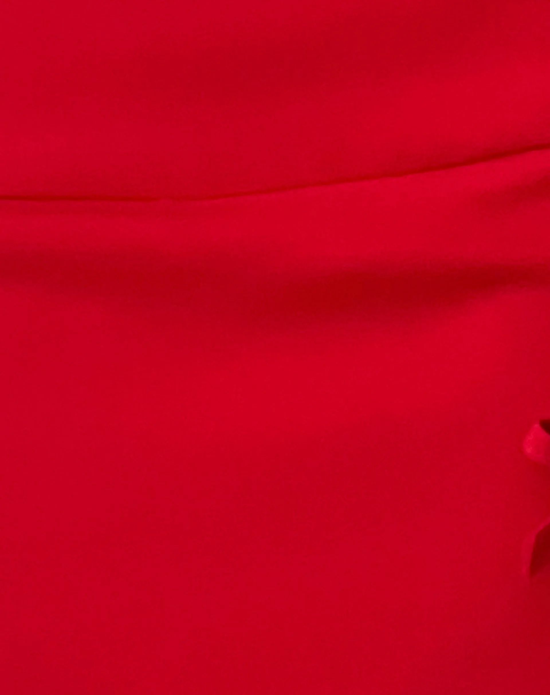 Yanti Mini Skirt in Red with Red Bows