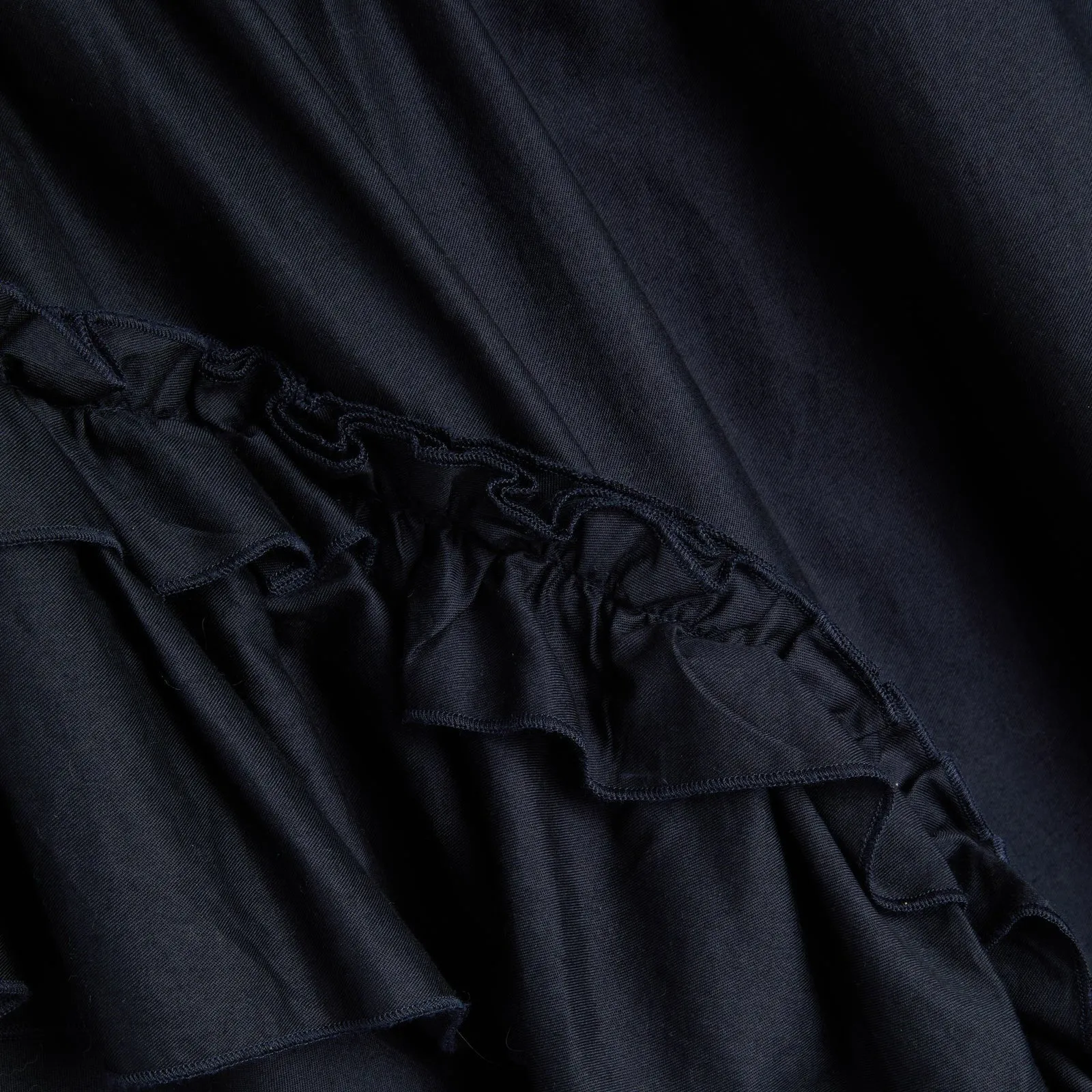 YMC Draped Skirt Navy