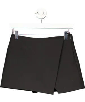 ZARA Black Mini Skirt / Skort UK XS