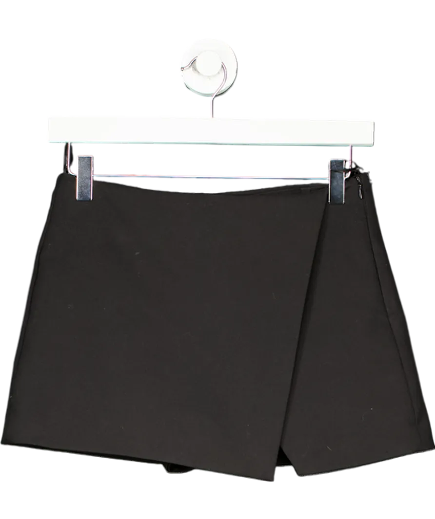 ZARA Black Mini Skirt / Skort UK XS