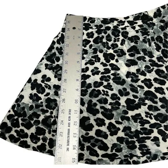 Zara Leopard Print Skort