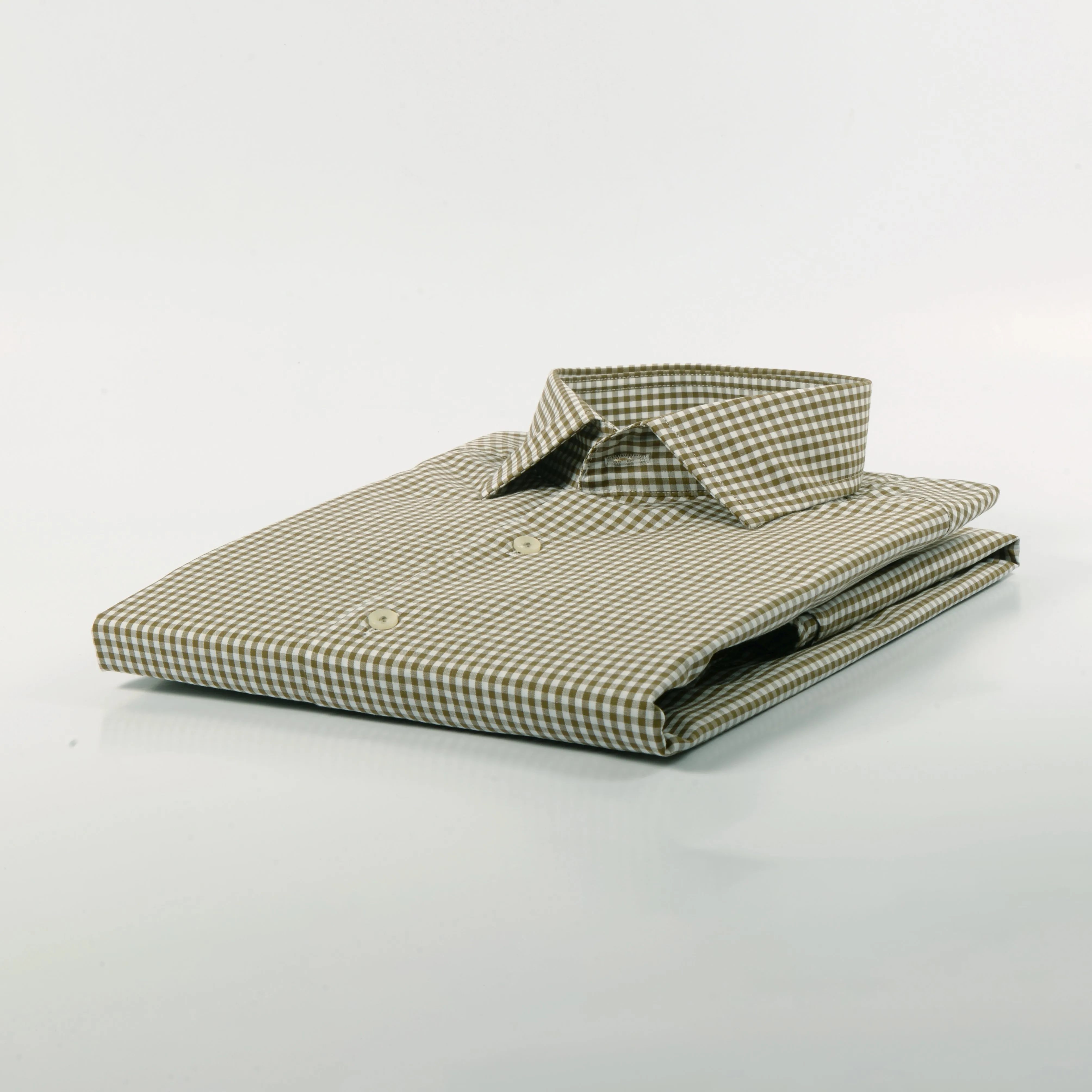 ZR Brown Mini-Check Shirt