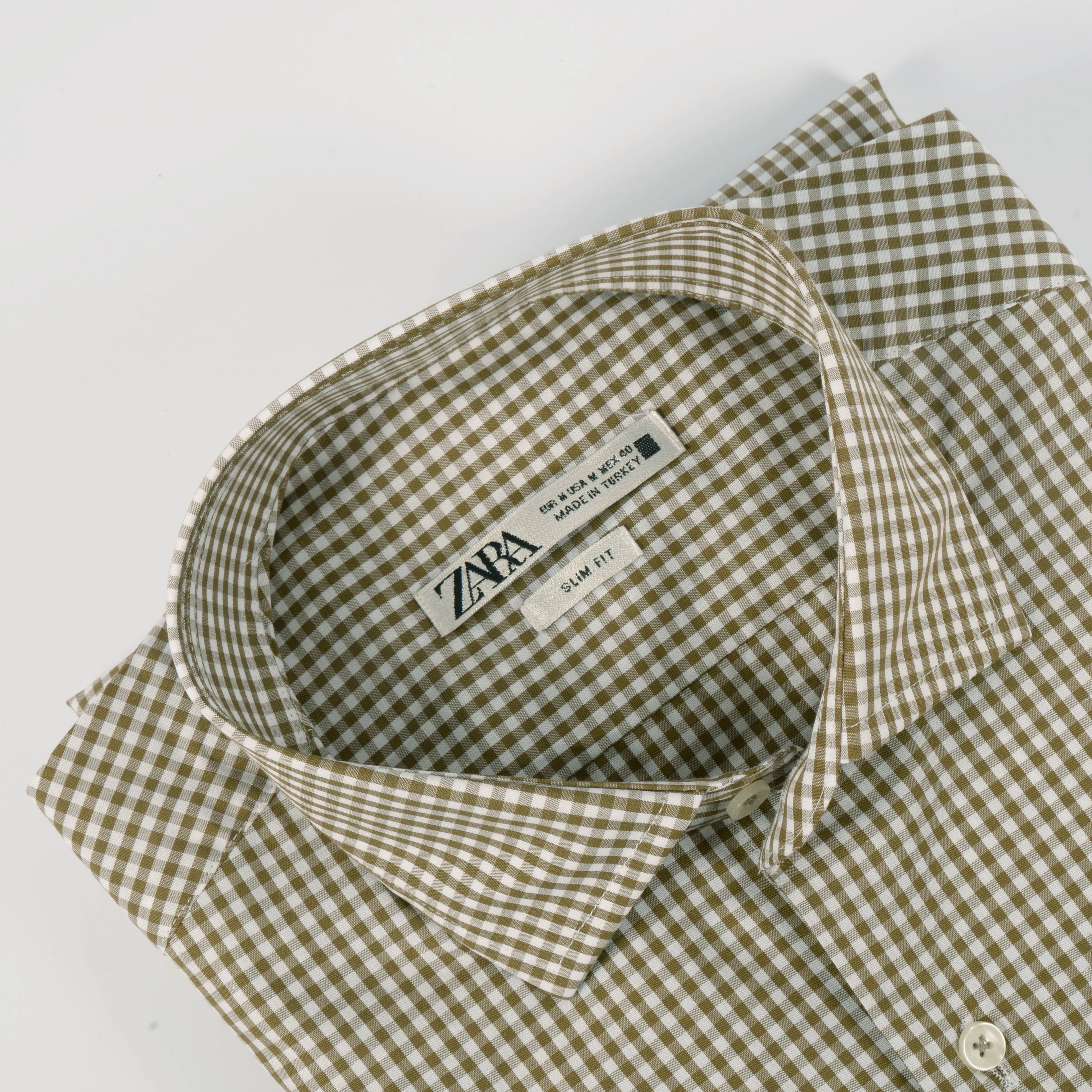 ZR Brown Mini-Check Shirt